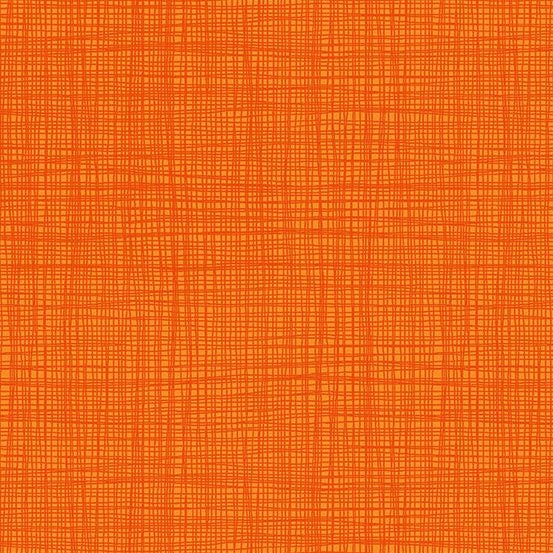 Linea 2021 Carrot Yardage by Makower UK for Andover Fabrics -TP-1525-N6 - PRICE PER 1/2 YARD