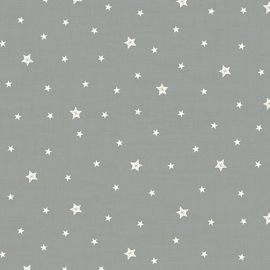 Scandi 2023 Stars Silver Yardage for Andover Fabrics -TP-2577-S - PRICE PER 1/2 YARD