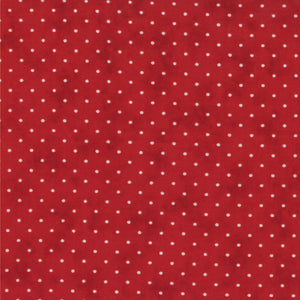 Essential Dots Country Red Yardage by Moda 8654-101 - PRICE PER 1/2 YARD