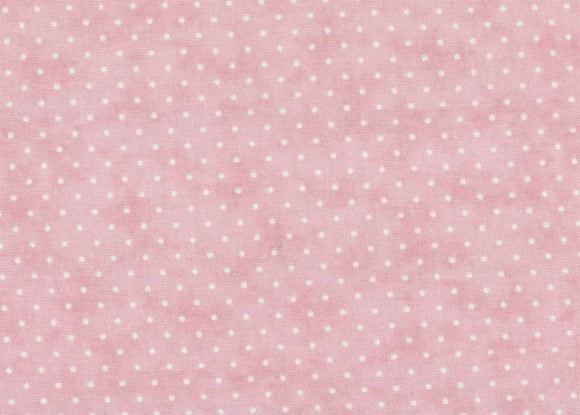 Essential Dots Pink Yardage by Moda 8654-21 - PRICE PER 1/2 YARD