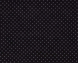 Essential Dots Jet Black Yardage by Moda 8654-41 - PRICE PER 1/2 YARD