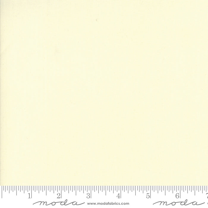 Bella Solids Snow Yardage by Moda 9900-11 - PRICE PER 1/2 YARD