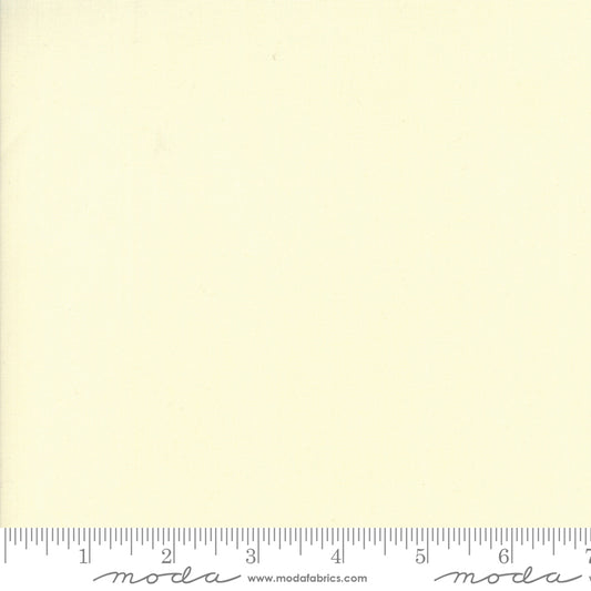 Bella Solids Snow Yardage by Moda 9900-11 - PRICE PER 1/2 YARD