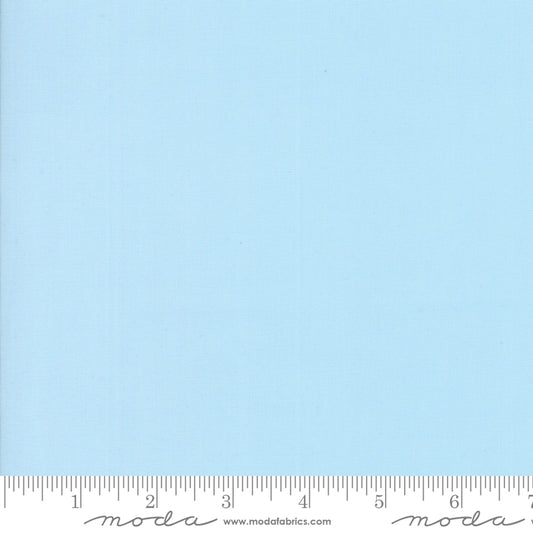 Bella Solids Pastel Blue Yardage by Moda 9900-247 - PRICE PER 1/2 YARD