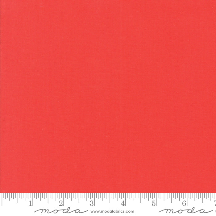 Bella Solids Geranium Yardage by Moda 9900-258 - PRICE PER 1/2 YARD