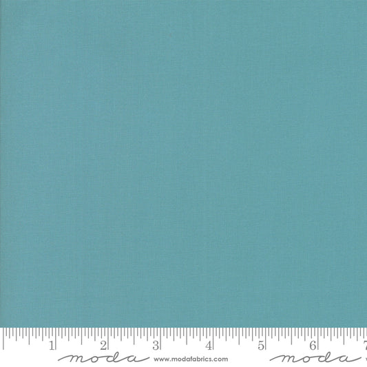 Bella Solids Teal Yardage by Moda 9900-87- PRICE PER 1/2 YARD