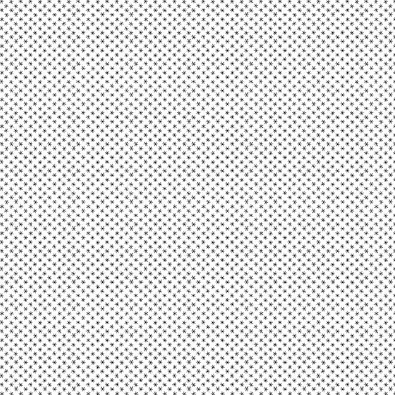 Bumble Bee Basics Asterisk White Yardage for Andover - A-9297-L1 - PRICE PER 1/2 YARD