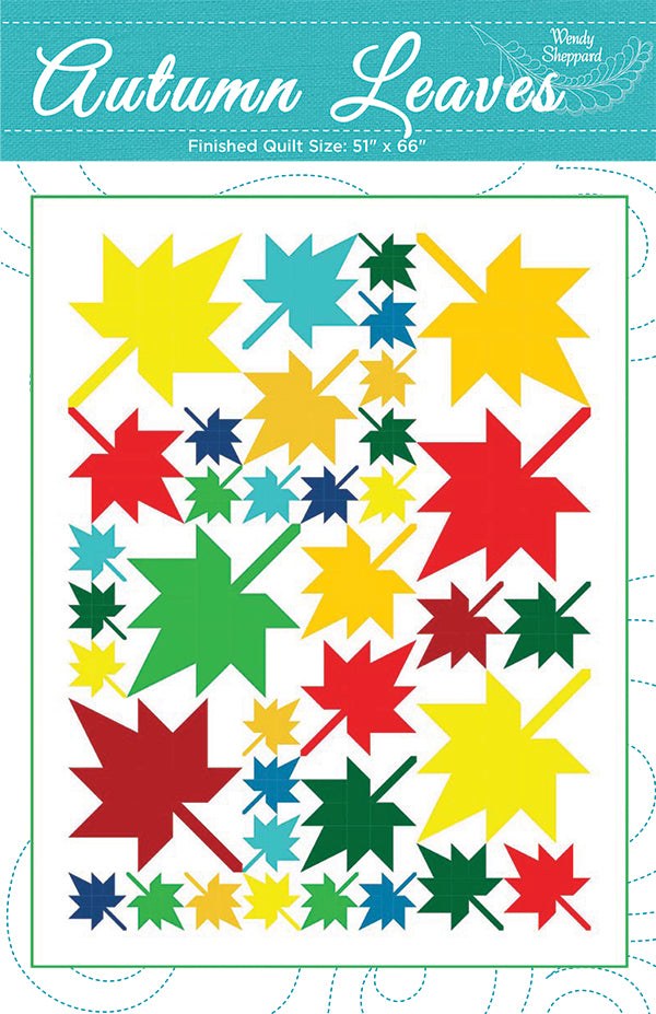 Autumn Leaves Paper Pattern by Wendy Sheppard