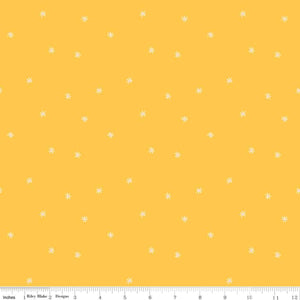 Pure Delight Dainty Daisy Yellow Yardage by Melanie Collette for RBD-C10094 YELLOW - PRICE PER 1/2 YARD