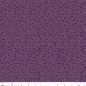 Anne of Green Gables Floral Grape for RBD-C10603 GRAPE - PRICE PER 1/2 YARD
