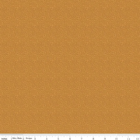 Bountiful Autumn Stipple Orange by Stacy West for RBD C10857 ORANGE - PRICE PER 1/2 YARD