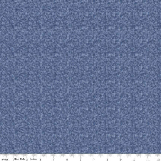Hashtag Small Denim Yardage by RBD C110 DENIM - PRICE PER 1/2 YARD