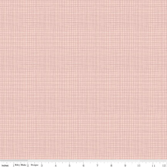 Beneath the Western Sky Weave Pink Ydg for RBD C11195 PINK - PRICE PER 1/2 YARD