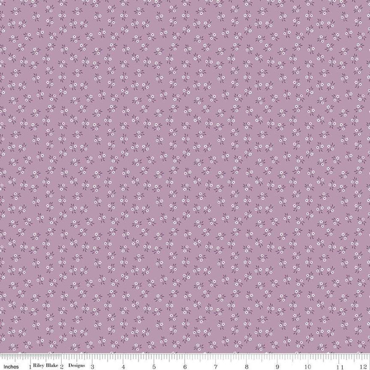 Calico Corsage Heirloom Taffy Yardage by Lori Holt for RBD-C12842 TAFFY - PRICE PER 1/2 YARD