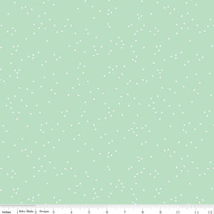 Blossoms Sweetmint Yardage for RBD C715 SWEETMINT - PRICE PER 1/2 YARD