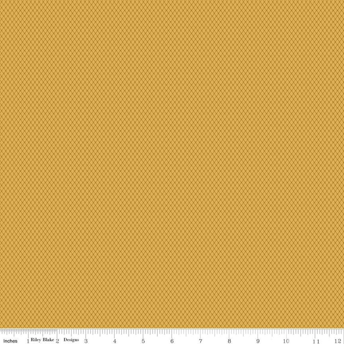 Buttermilk Basics Diamonds Yellow Yardage for Riley Blake Designs C9184 - PRICE PER 1/2 YARD