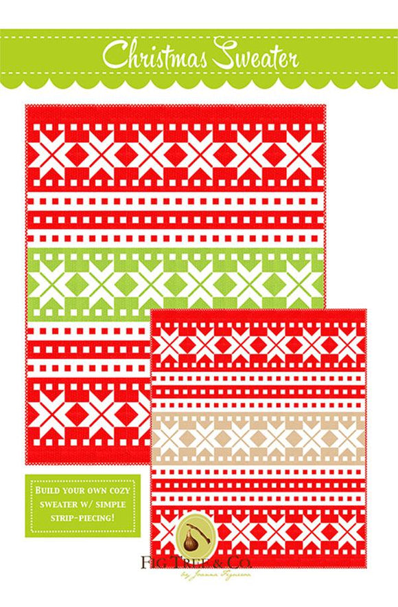 Christmas Sweater Quilt Pattern