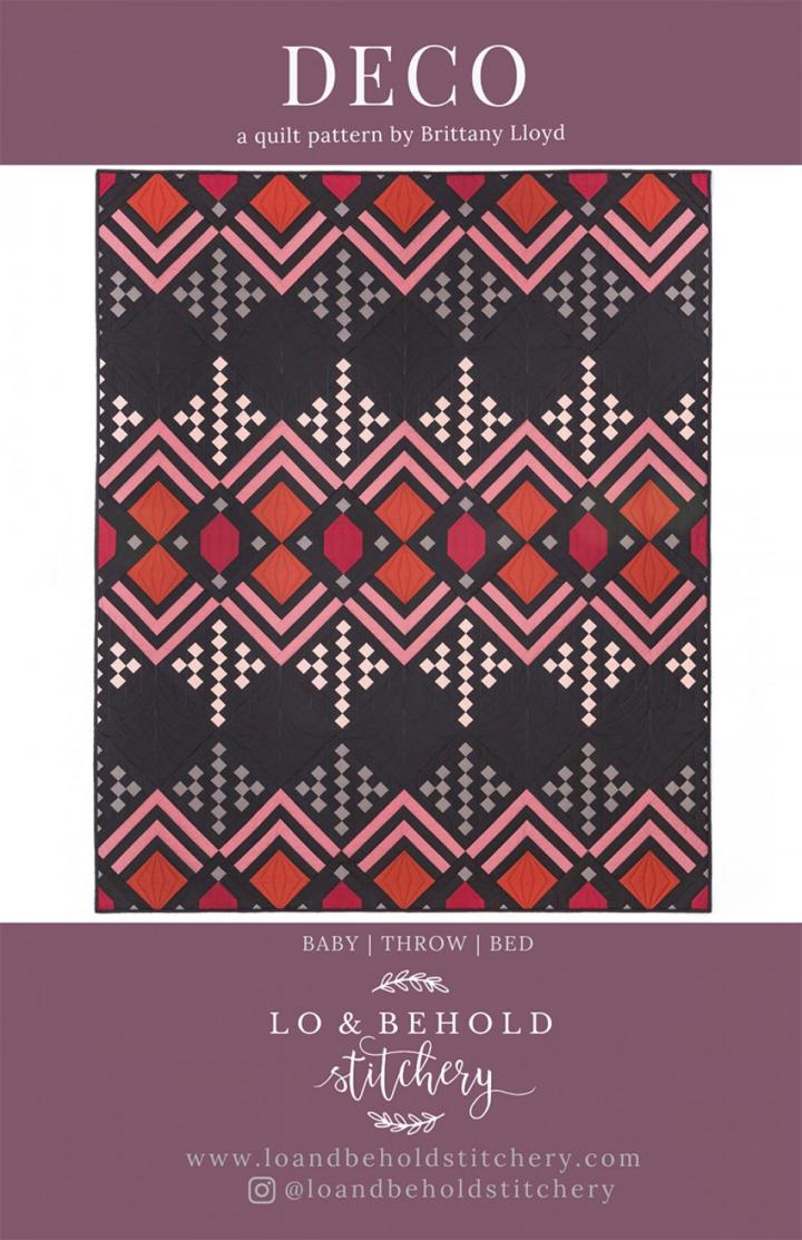 Deco Paper Pattern by Lo & Behold Stitchery