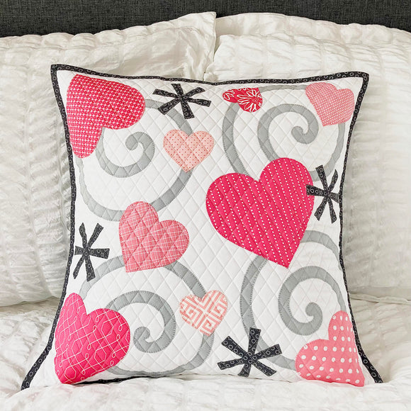 Hearts & Swirls Pillow Kit