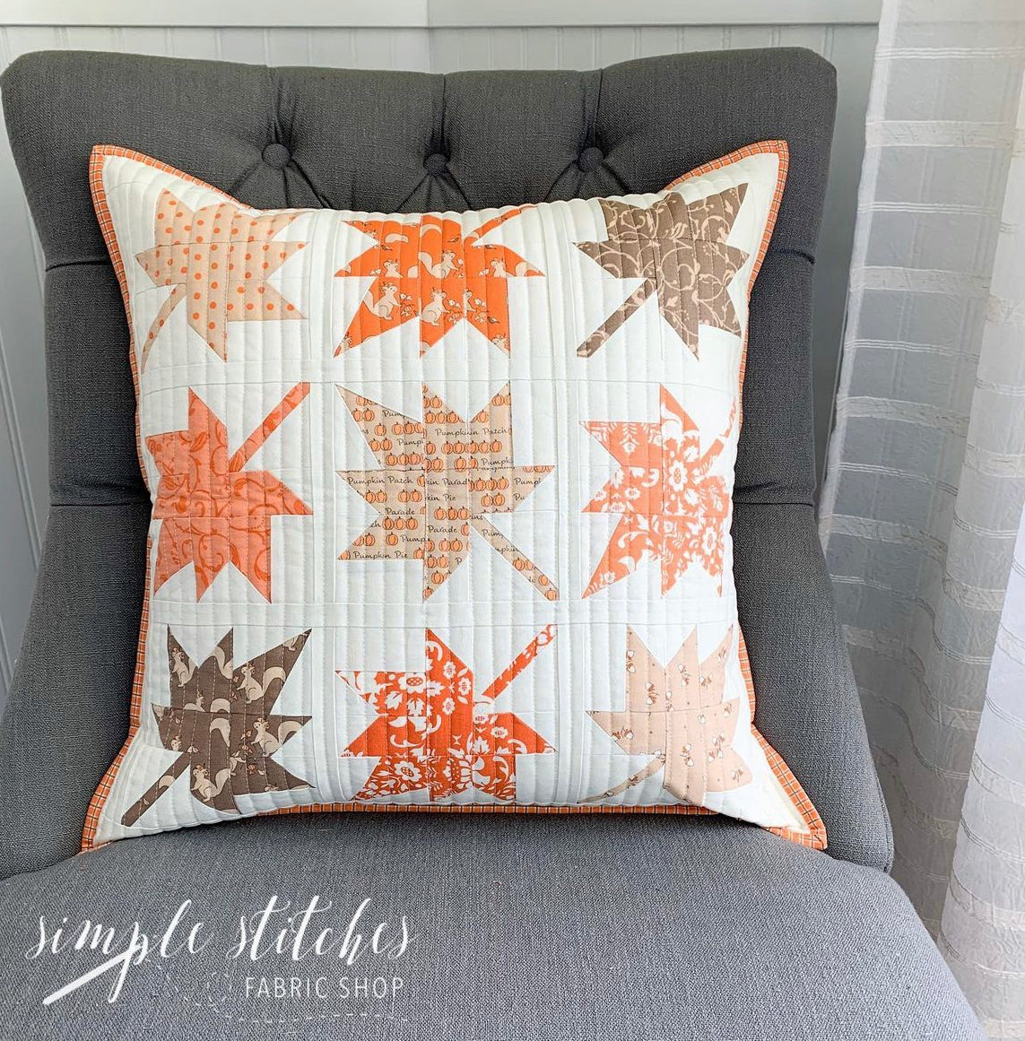Autumn Leaves Pillow Kit