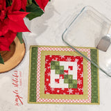 Baking Dish Hot Pad Kit - Peppermint Star