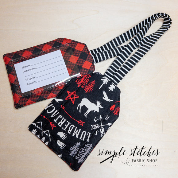 The Great Outdoors Luggage Tag - Made by Myra