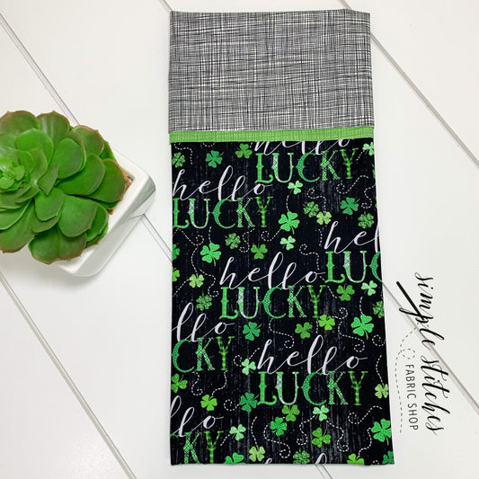 Hello Lucky Standard Pillowcase Kit with Free Pattern
