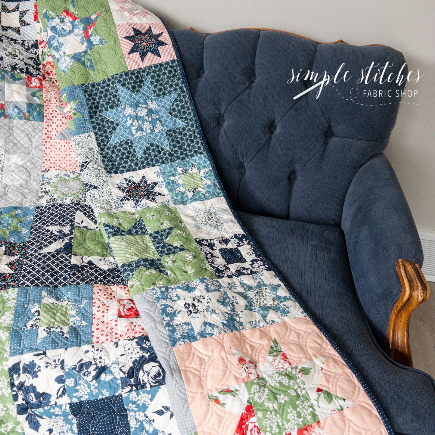 Scrappy Seasons Quilt - PDF Pattern