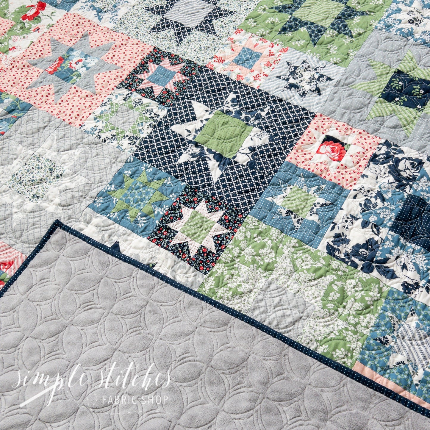 Scrappy Seasons Quilt - PDF Pattern