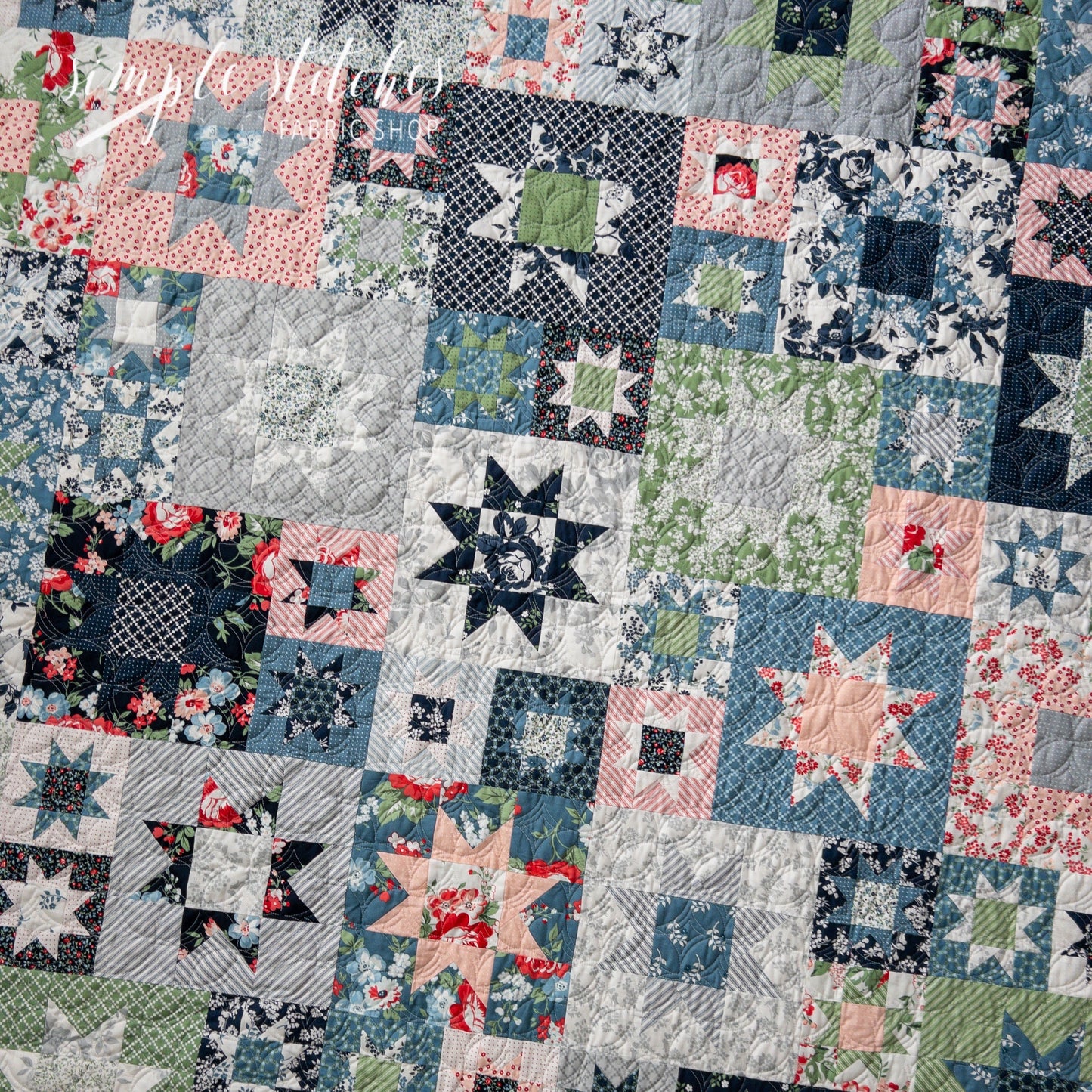Scrappy Seasons Quilt - PDF Pattern