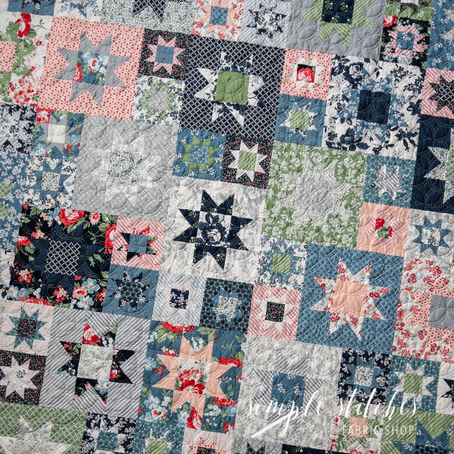 Scrappy Seasons Quilt - PDF Pattern