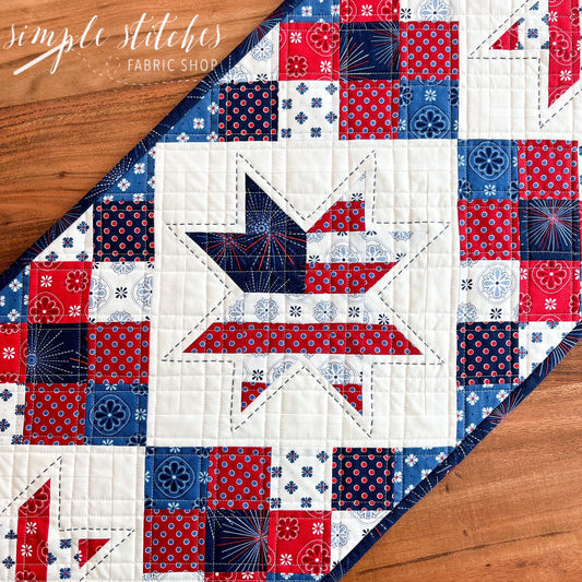 Country Star Runner Paper Pattern - WHOLESALE (set of 10)