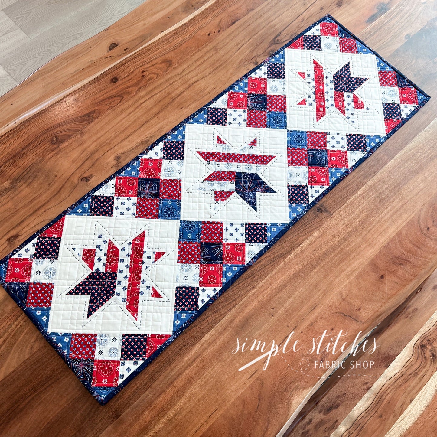 Country Star Runner Paper Pattern