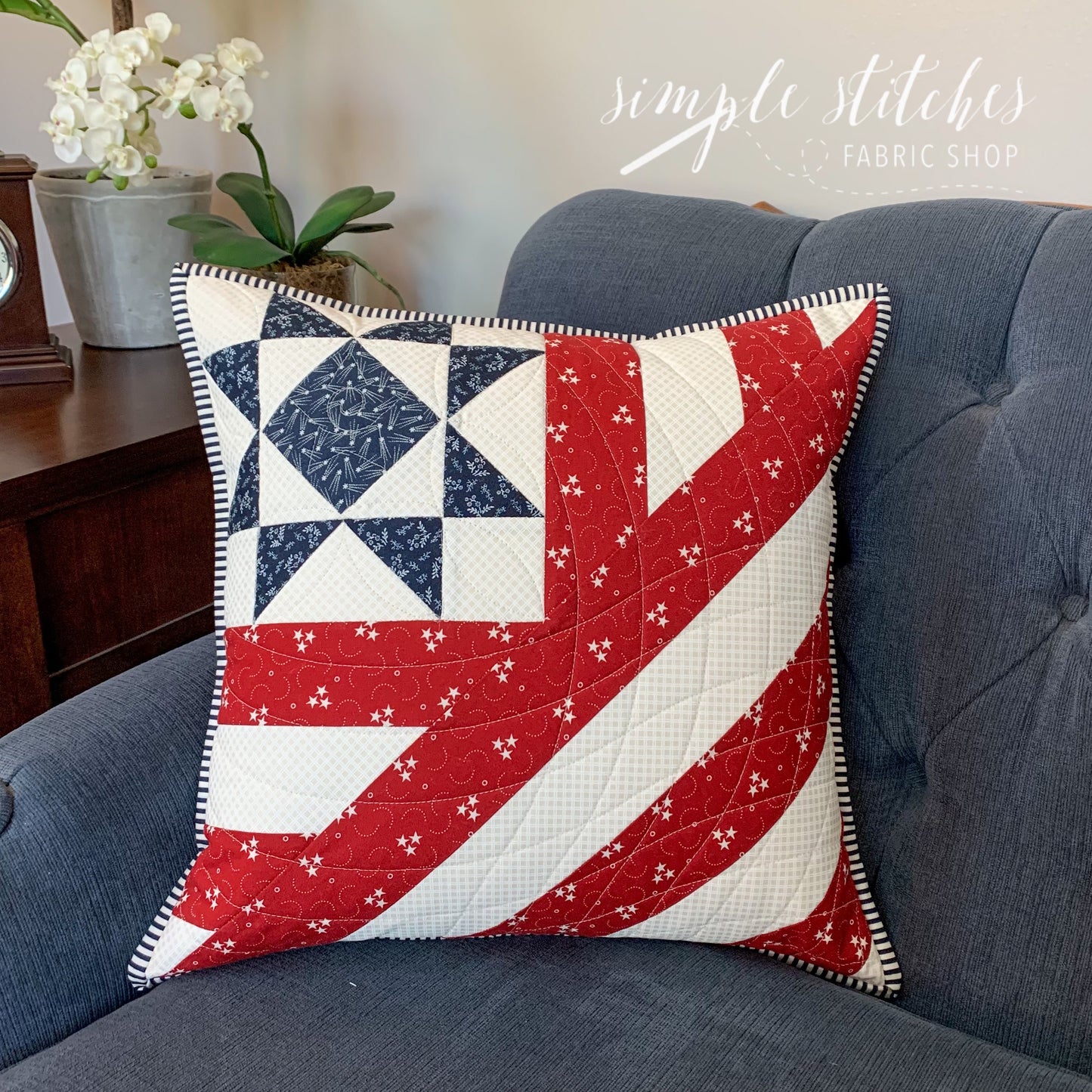 Freedom Pillow PDF Pattern
