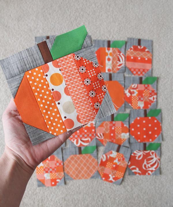 Pumpkins Quilt MINI Pattern by Cluck Cluck Sew