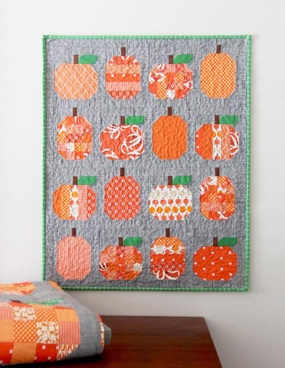 Pumpkins Quilt MINI Pattern by Cluck Cluck Sew