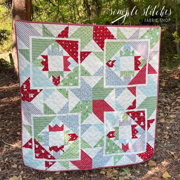 Ivy Cottage Quilt - made by Alicia