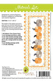 Pumpkins In A Row Runner Kit - Low Volume Background