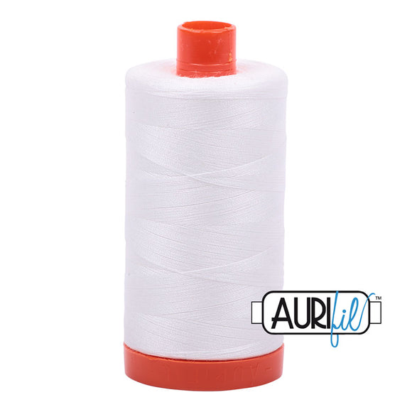 Cotton Mako Thread 50wt 1300m - MK50 2021 Aurifil