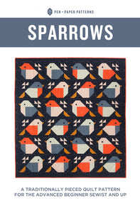Sparrows Quilt Pattern by Pen Paper Patterns