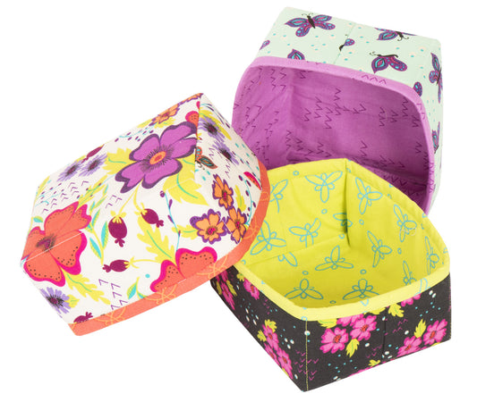 Petit Four Basket Paper pattern
