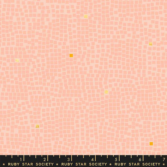 Ruby Star Society Pixel Peach Yardage by Moda -RS1046-25 - PRICE PER 1/2 YARD