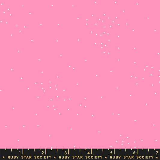 Sugar Basic Dot Sprinkle Flamingo Yardage for Ruby Star by Moda -RS5069 22 - PRICE PER 1/2 YARD