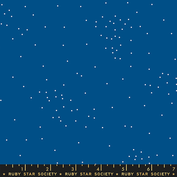 Sugar Basic Dot Sprinkle Bluebell Yardage for Ruby Star by Moda -RS5069 30 - PRICE PER 1/2 YARD