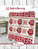 Winterberry Quilt Kit - Navy