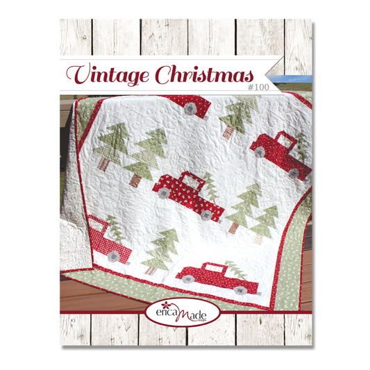 Vintage Christmas Pattern by Erica Made Designs, LLC