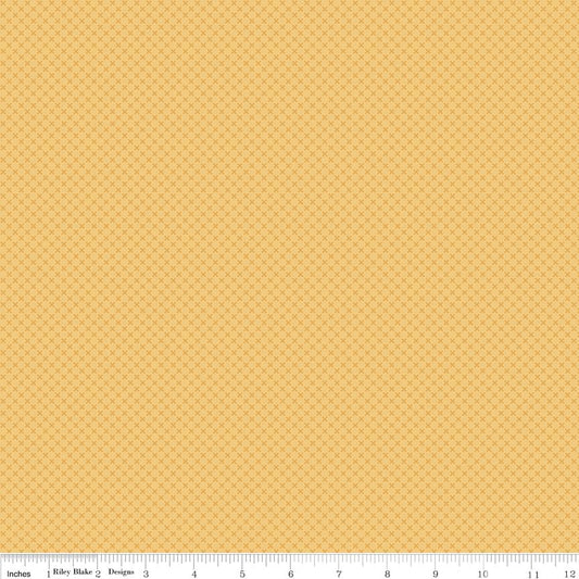 Kisses Tone on Tone Honey Yardage for RBD-C210 - PRICE PER 1/2 YARD