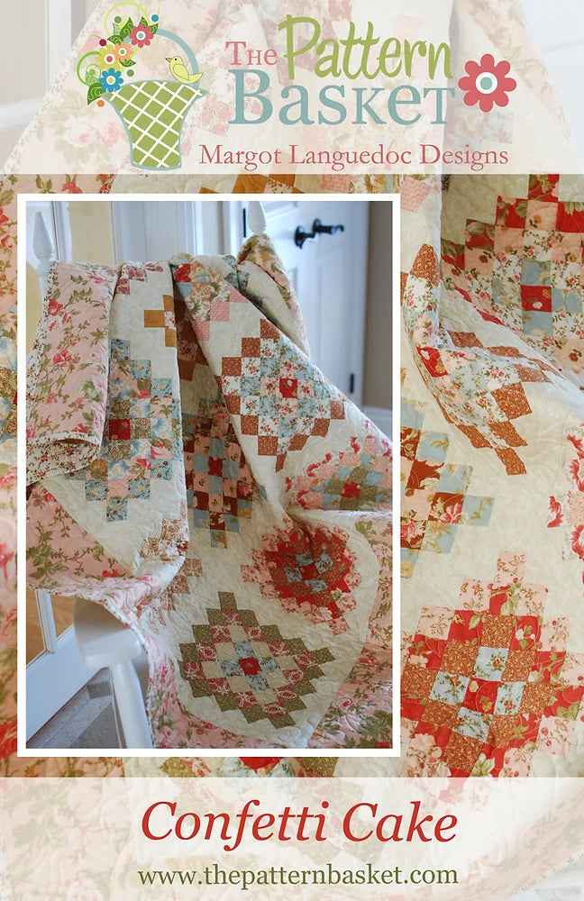 Confetti Cake Paper Pattern by The Pattern Basket