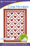 Cross My Heart Pattern by Daniela Stout with Cozy Quilt Designs