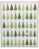 Santa in the Trees Quilt Kit